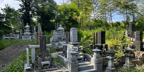 墓地のご案内のイメージ